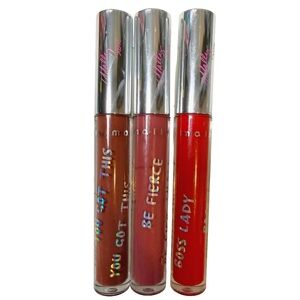 Mally Intense color lip gloss trio